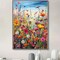 Sea of Flowers Diamond Painting Kit for Adults – 5D Full Round DIY Gem Art, 12x16 Inch Beginner-Friendly Home Wall Décor